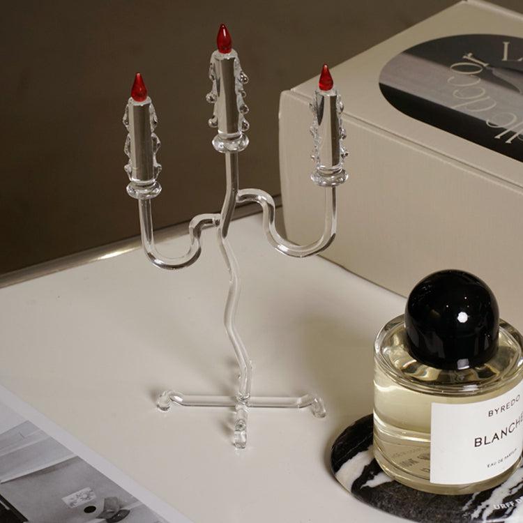 URF - Candle Holder Glass Art Decoration-Furnishings- A Bit Sleepy | Homedecor Concept Store