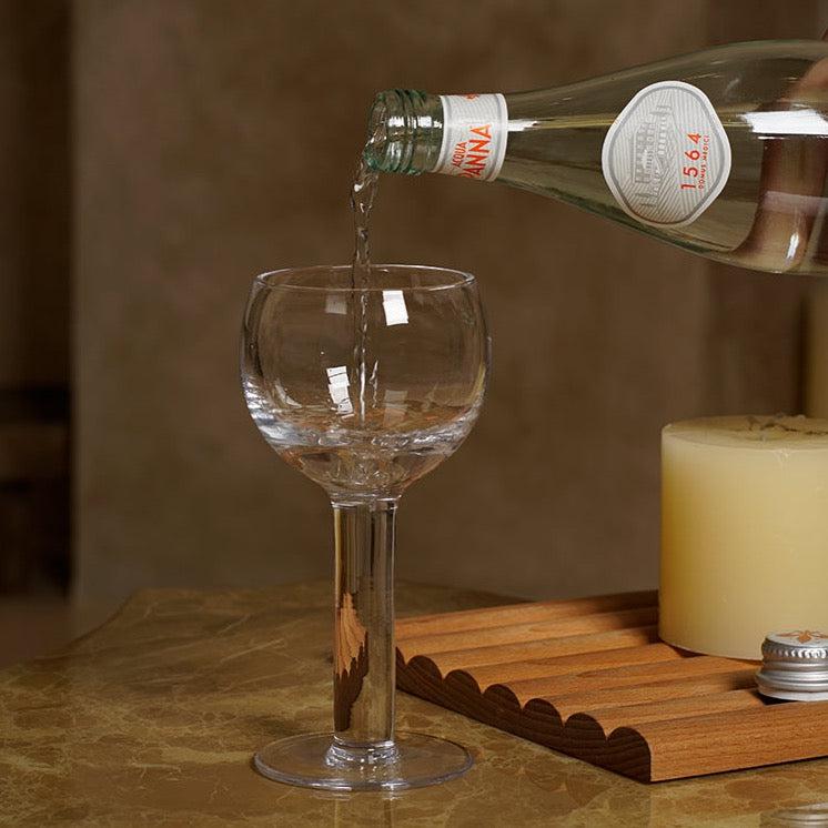 URF - French Vintage Paris Bistro Glass Goblet-Drinkware- A Bit Sleepy | Homedecor Concept Store