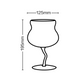 URF - Pear Crystal Glass Beer and Wine Goblet-Drinkware- A Bit Sleepy | Homedecor Concept Store